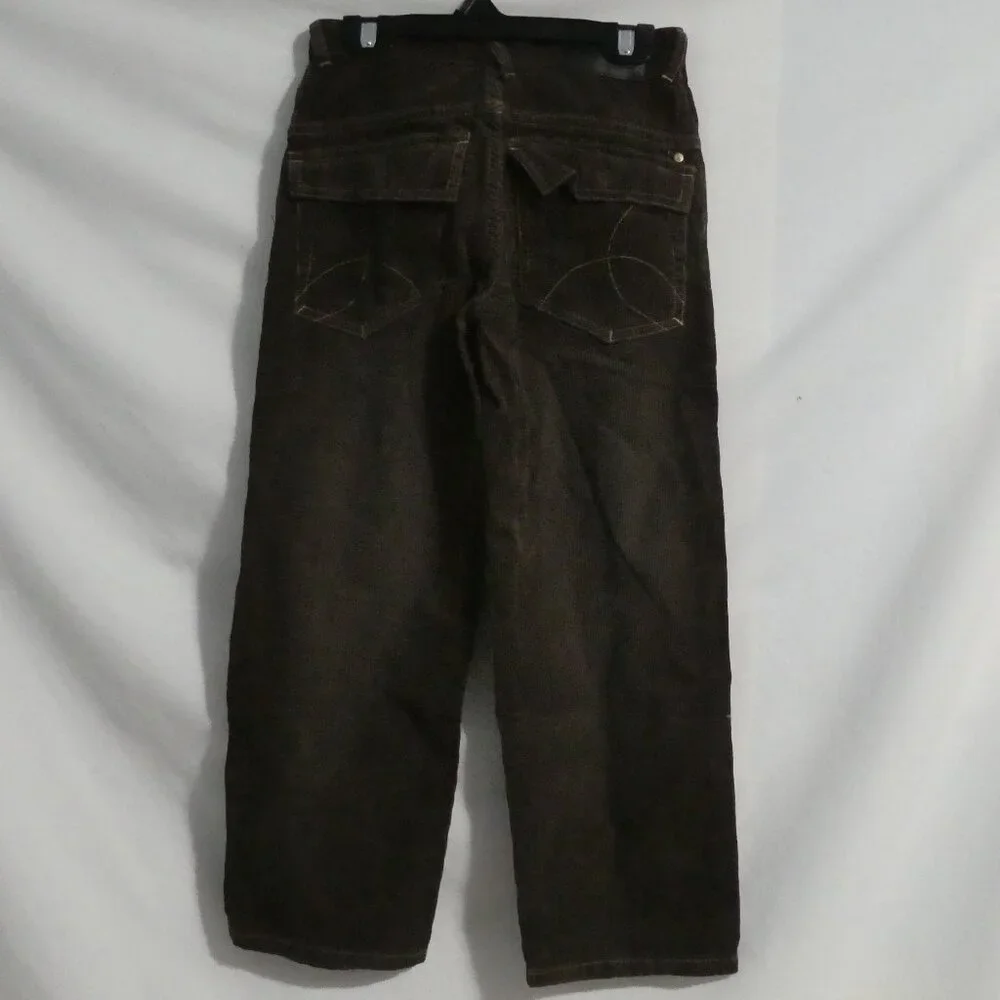 HURLEY | size 7 | Brown Corduroy - Cords | Pants | 100% Cotton | NWOT - Picture 2 of 16